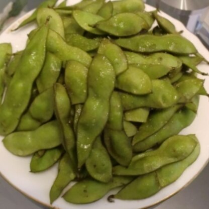 シーズンも終わり枝豆を茹でるのも今年最後かな。。。
美味しく頂きました！